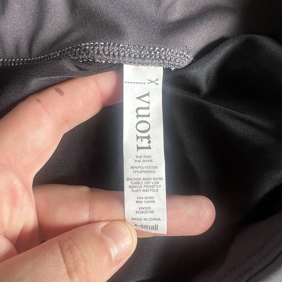 Vuori Women's Omni Performance Short Gray Pattern Size XS - Picture 7 of 7